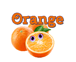 Wink Orange Sticker by Bastion Agency Studio Lab