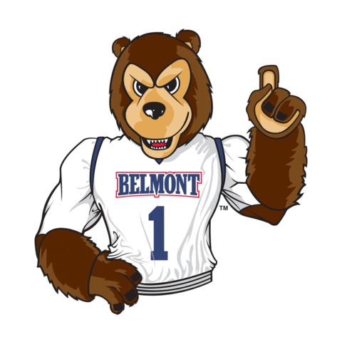 Belmont University Sticker by Belmont Athletics