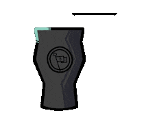 Beer Eating Sticker by BRGR BRGR