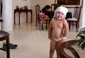 baby dancing GIF