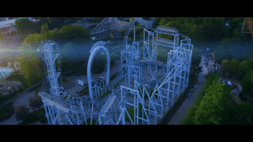 bobbejaanland rollercoaster Typhoon themepark pretpark GIF