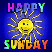 Happy Sunday Sun GIF