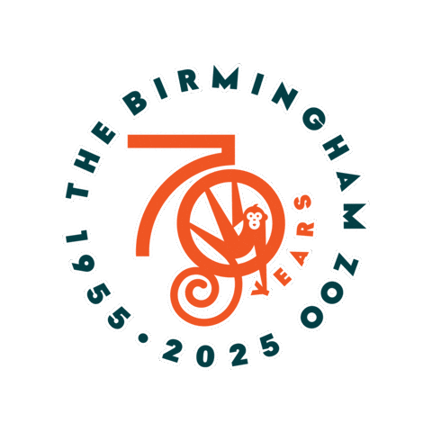 70Th Anniversary Monkey Sticker by Lewis Communications