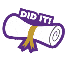 Grad Diploma Sticker by NYU Tandon