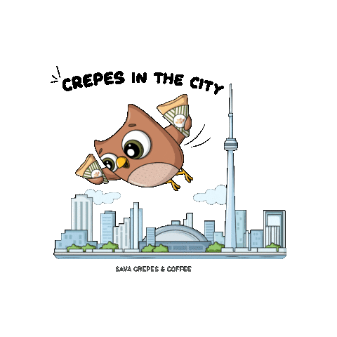 SAVA Crepes&Coffee Sticker