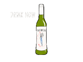 Adventure Bottle Sticker by Nomen Wine