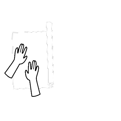 Arquitetura Sticker by villa mobiliario