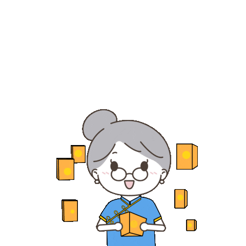 Happy Chinese New Year Sticker by Ohhgranny