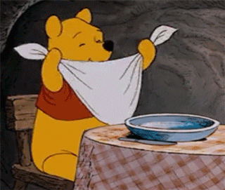 excited winnie the pooh GIF