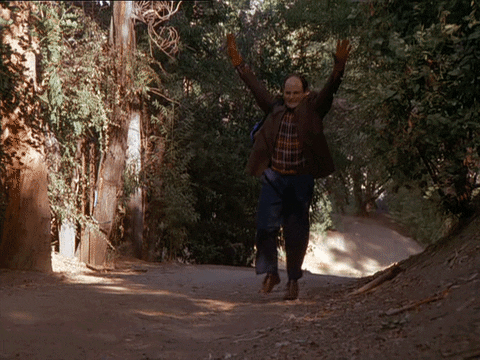 happy george costanza GIF