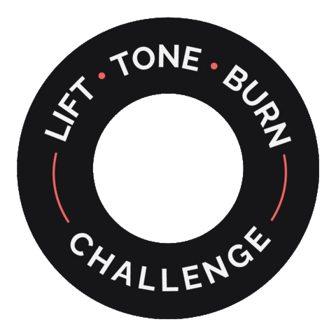 Lift Tone Burn Sticker by Pure Barre