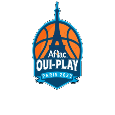 Basketball Paris Sticker by Aflac Duck