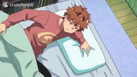 King Anime GIF - King Anime Sleeping - Discover & Share GIFs