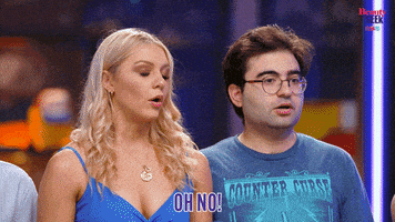 Shock No GIF by Beauty and the Geek Australia