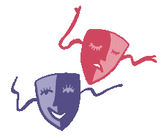 Happy Art Sticker