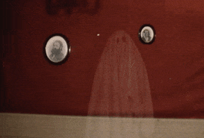 mortyolsen halloween scary scared ghost GIF
