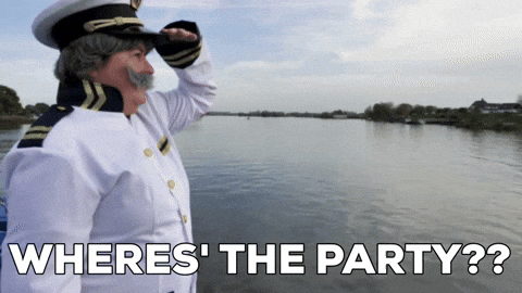 No boat, no party
