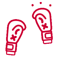 Boxe Boxing Gloves Sticker by PROMOUNTINGS