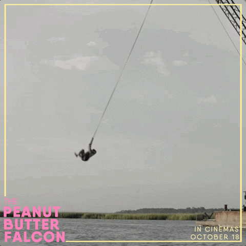 Jumping Peanut Butter Falcon GIF by Signature Entertainment
