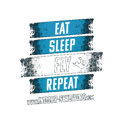 Eat Wind Tunnel Sticker by Indoor Skydiving Viernheim