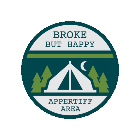 Happy Sticker by Appertiff Workshop