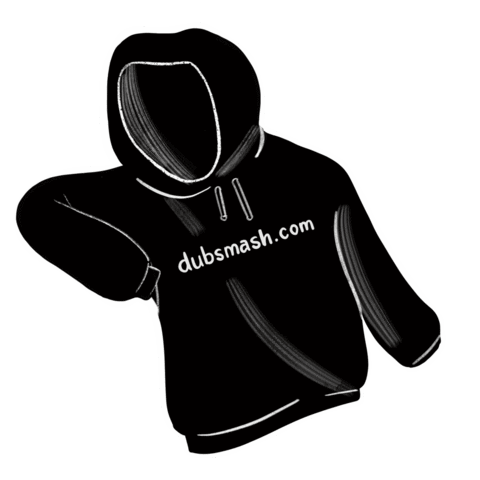 Hoodie Sticker by Dubsmash