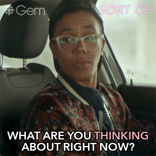 Thinking About Right Now GIF by CBC - Find & Share on GIPHY