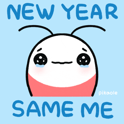 New Year Shrimp GIF by pikaole
