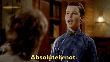 No Way Reaction GIF by CBS