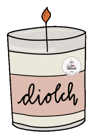 Little Bit Different Candles Sticker