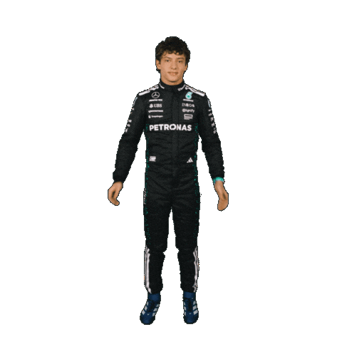 Come On Eye Roll Sticker by Mercedes-AMG Petronas Formula One Team