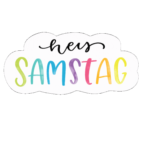 Fin De Semana Rainbow Sticker