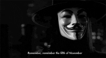 V For Vendetta Fifth Of November GIF
