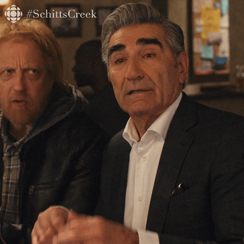 Schitts Creek Please GIF by CBC - Find & Share on GIPHY