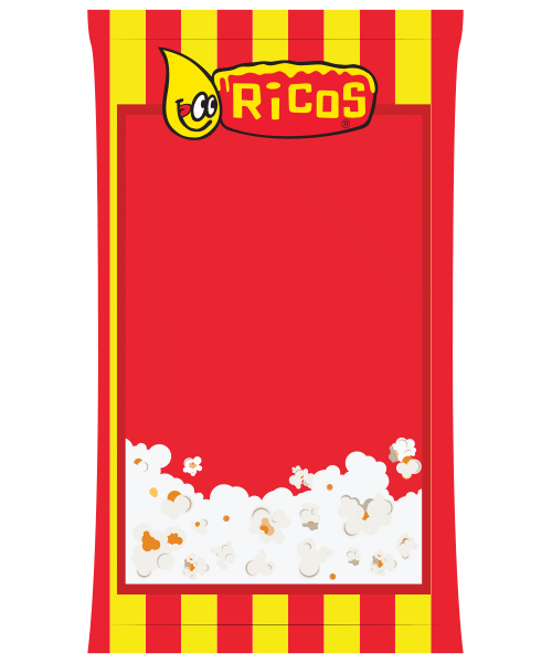 Ricosproducts Popcorn Sticker by Ricos
