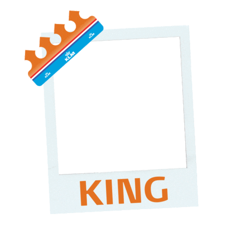 Royal Dutch Airlines Queen Sticker by KLM