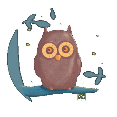 Night Owl Sticker