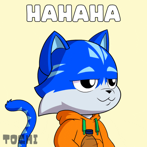 Cracking Up Lol GIF by Toshithecat
