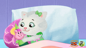 Snuggling Good Night GIF by PBS KIDS