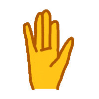 Wave Waving Sticker by yeamoji