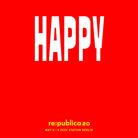 New Year Happy Holidays GIF by re:publica