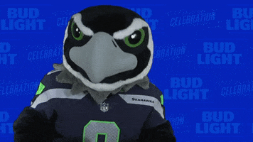 Bud Light Football GIF by Seattle Seahawks
