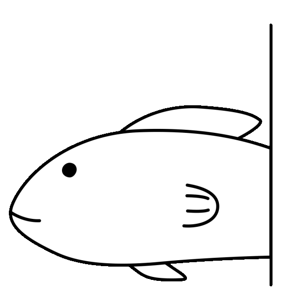 Confused Fish Sticker