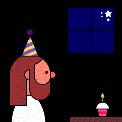 studioaka animation birthday happy birthday alone GIF