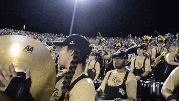 College Football Cheer GIF by UCF Marching Knights