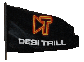 Flag Sticker by DESI TRILL