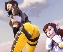 overwatch playing GIF