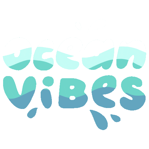 Oceanvibes Sticker