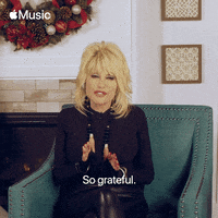 Happy Dolly Parton GIF by Apple Music