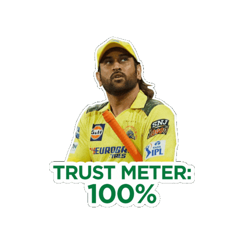 Garnier x Dhoni Sticker